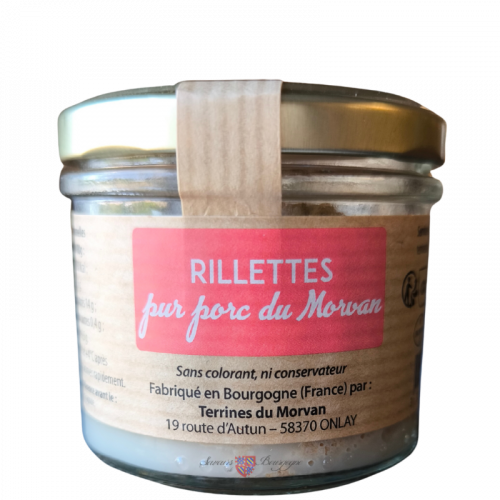 Rillettes de porc fermier 80g Terrines du Morvan