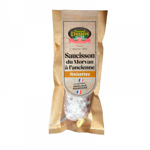 Saucisson sec aux noisettes 200g Fernand Dussert