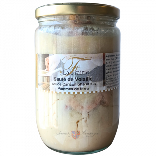 Sauté de volaille sauce cancoillotte et ces pommes de terre 600g Frairie