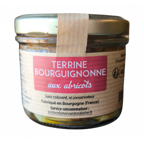 Terrine Bourguignonne aux abricots 80g