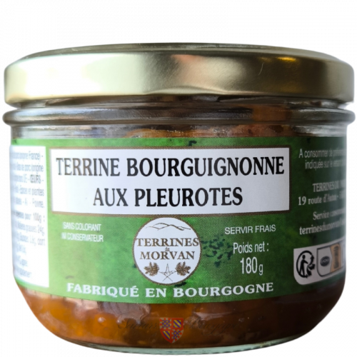 Terrine Bourguignonne aux pleurotes 180g
