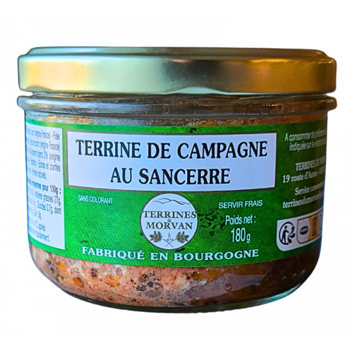 Terrine de campagne au Sancerre 180g