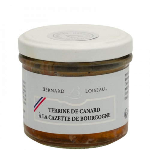 Terrine de Canard à la Cazette de Bourgogne 90g Bernard Loiseau