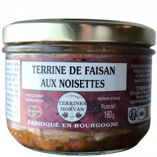 Terrine de Faisan aux noisettes 180g