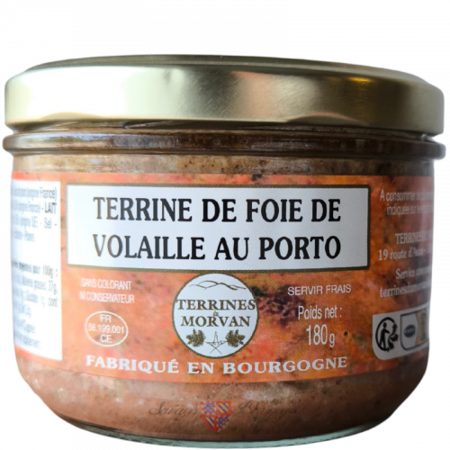 Terrine de foie de volaille au porto 180g