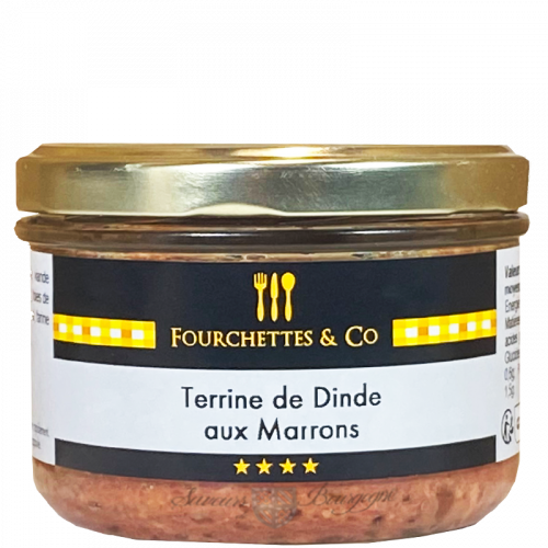 Terrine dinde au marrons Ss porc Ss Alcool 180g Frairie