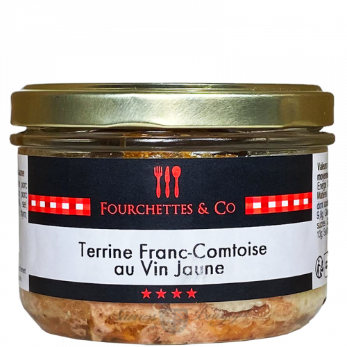 Terrine Franc-Comtoise au Vin Jaune 180g - Frairie de Bourgogne