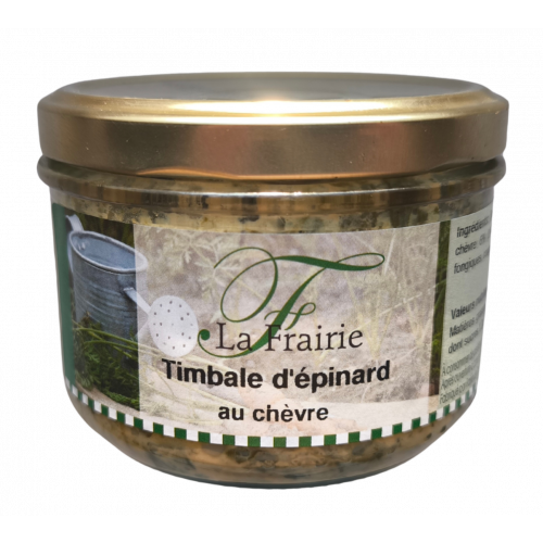 Timbale d'épinard au chèvre 180G