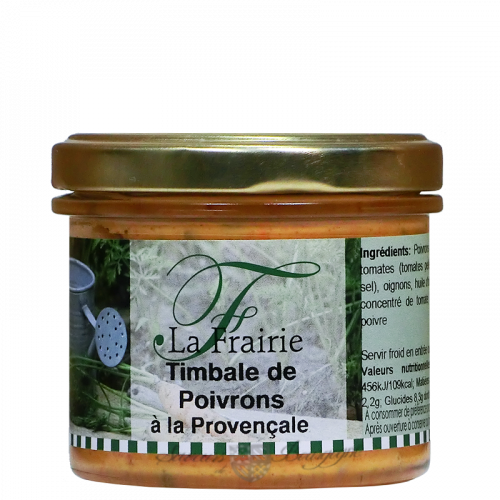 Timbale de poivrons à la provensçale 100g 