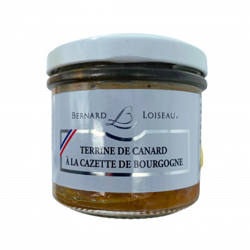 Terrine de Canard à la Cazette de Bourgogne 90g Bernard Loiseau