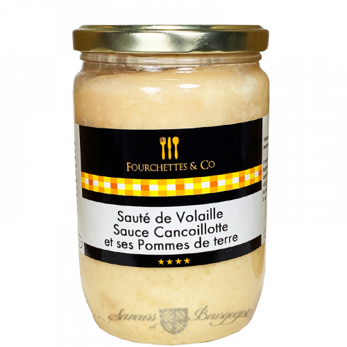 Sauté de volaille sauce cancoillotte et ces pommes de terre 300g Frairie