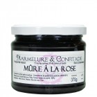 Confiture Mûre à la rose 370g Marmelure & Confitade