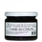 Confiture Cassis au citron 370g Marmelure & Confitade