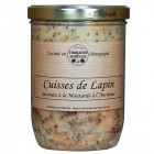 Cuisses de Lapin cuisinées à la moutarde à l'ancienne 750g