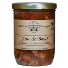 Joue de boeuf, ses légumes et sa sauce au vin rouge 750g