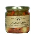 Sauté de Dinde aux Petits légumes et au Piment doux 400g