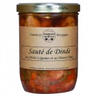 Sauté de Dinde aux Petits légumes et au Piment doux 750g