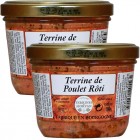 Terrine de Poulet Rôti 180g + 1 Gratuite