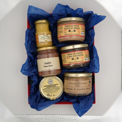 Panier "Saveurs de Bourgogne"
