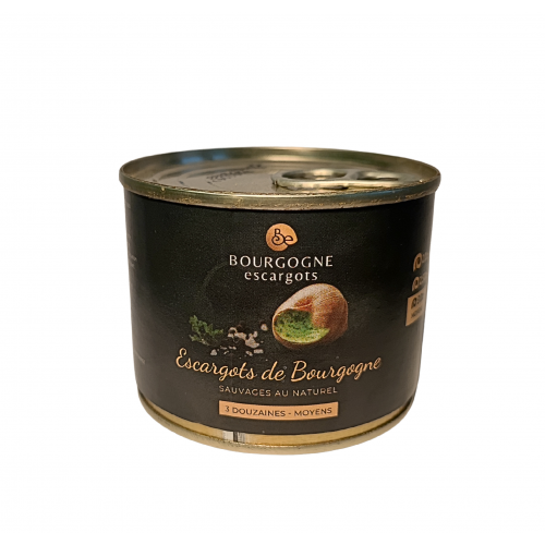 Escargots de Bourgogne "moyens" boîte 1/4 3Dz 115g Bourgogne Escargots