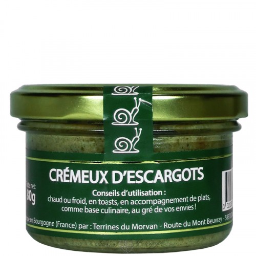 Crémeux d'escargots à tartiner 80g