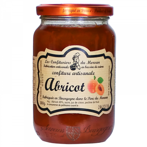 Confiture Abricot 380g Confiturier du Morvan
