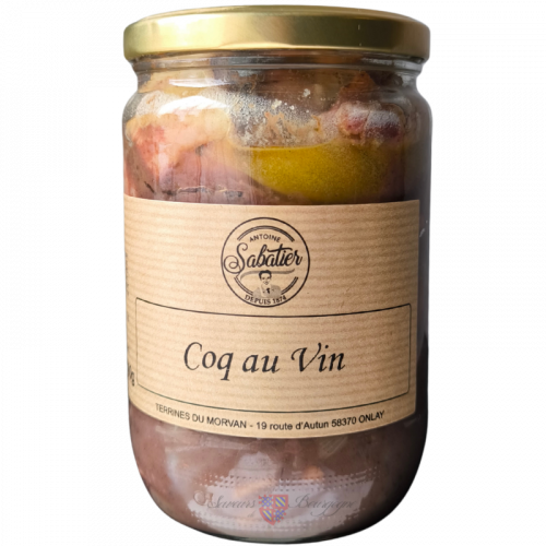 Coq au vin de Bourgogne 600g