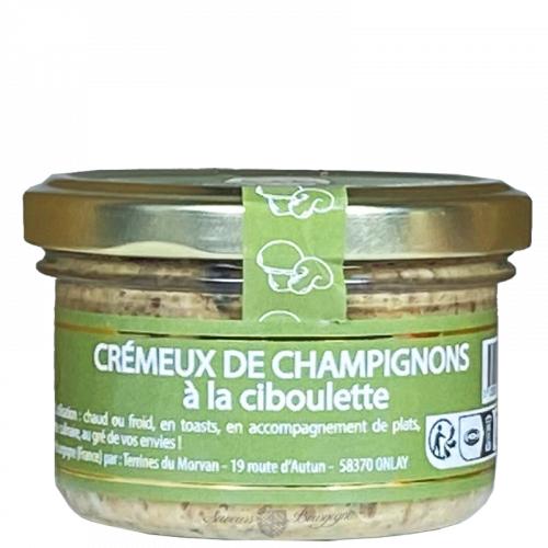 Crémeux de Champignons à la ciboulette 80g