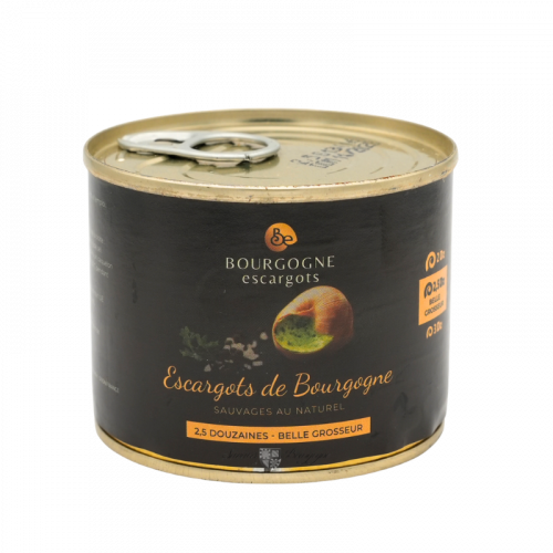 Escargots de Bourgogne "belle grosseur" boîte 1/4 2,5Dz 115g Bourgogne Escargots