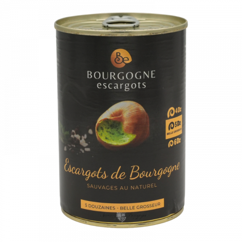 Escargots de Bourgogne "belle grosseur" boîte 1/2 5Dz 230g Bourgogne Escargots