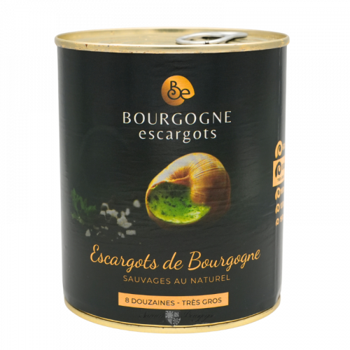 Escargots de Bourgogne "très gros" boîte 4/4 8Dz 500g Bourgogne Escargots