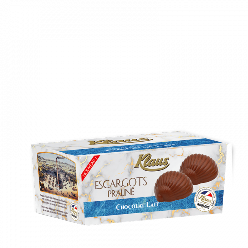 Escargots de Bourgogne Chocolat au lait Praliné Ballotin 280g - Klaus