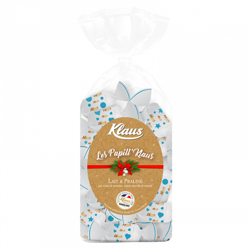 Papillotes chocolat au lait 320g - Klaus