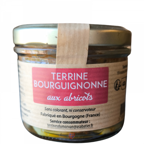 Terrine Bourguignonne aux abricots 80g