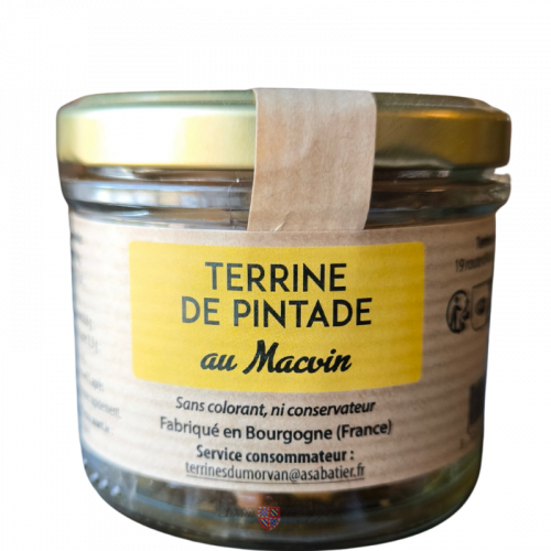 Terrine de pintade au Macvin 80g