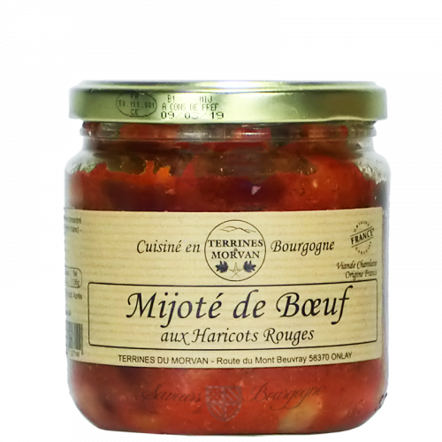 Mijoté de boeuf aux haricots rouges 400g