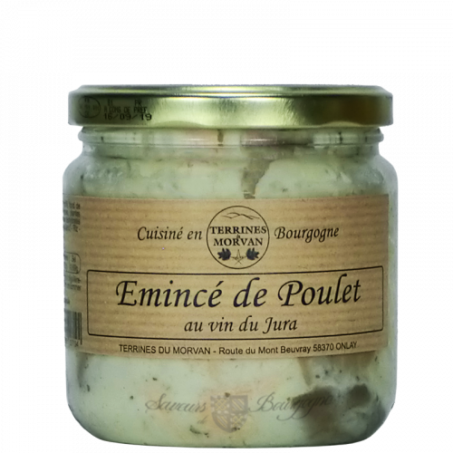 Emincé de Poulet au Vin du Jura 400g