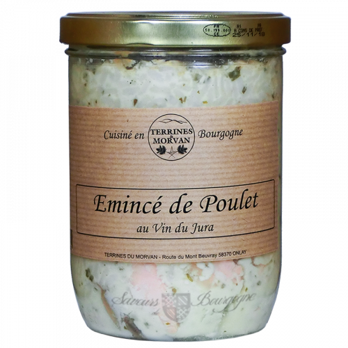 Emincé de Poulet au Vin du Jura 750g