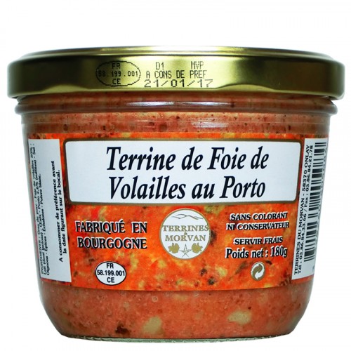 Terrine of poultry with porto180g