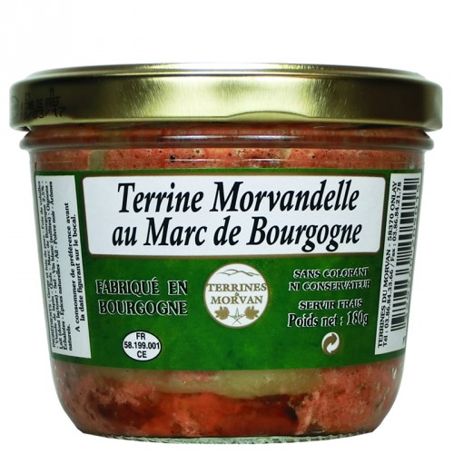 Morvandelle terrine with Marc de Bourgogne 180g