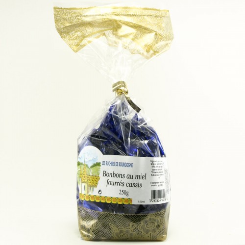 Honey Filled Candy Blackcurrant 250g