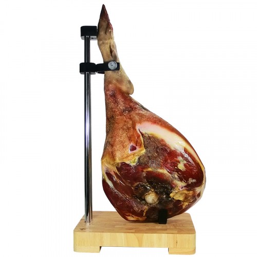 Jambon Sec du Morvan 18 mois avec Os 8,5kg Fernand Dussert sur support