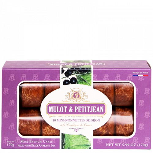10 Mini-Nonnettes with blackcurrant jam 190g