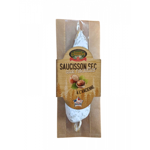 Saucisson sec aux noisettes 200g Fernand Dussert