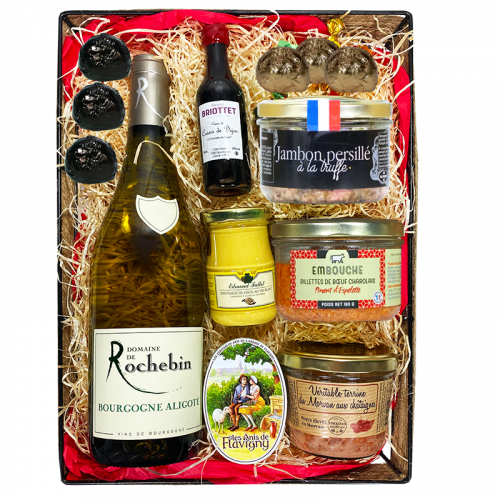 Burgundy metal Bascket 75