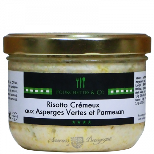 Risotto Crémeux aux Asperges vertes et Parmesan 200g