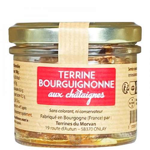Burgundy terrine with chestnuts 80g