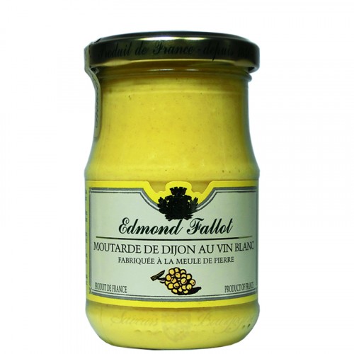 Dijon Mustard with white wine 210g Fallot