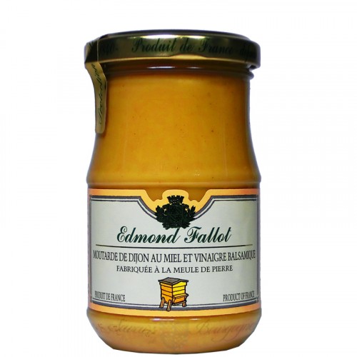 Honey and Balasamique vinegar mustard 210g Fallot
