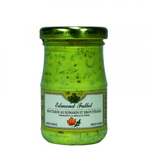 Rosemary & maple syrup mustard 100g Fallot